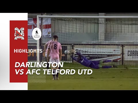 Darlington 2-2 AFC Telford United - FA Trophy - 2020/21