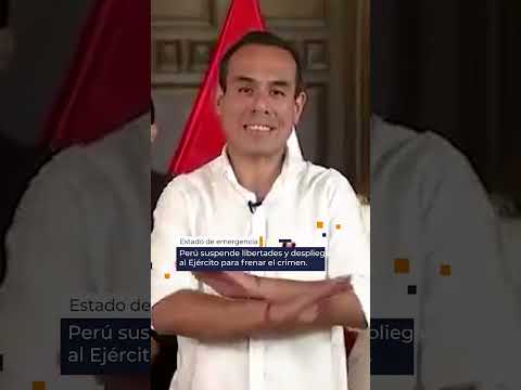 🇵🇪🚔 Estado de emergencia en Lima | Perú declara estado de emergencia en Lima y Callao por ola cri