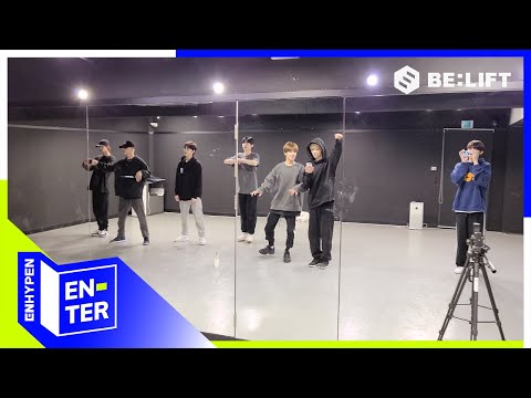 [EN-TER key] Dance Cover Time at the Practice Studio - ENHYPEN (엔하이픈) (ENG/JPN)