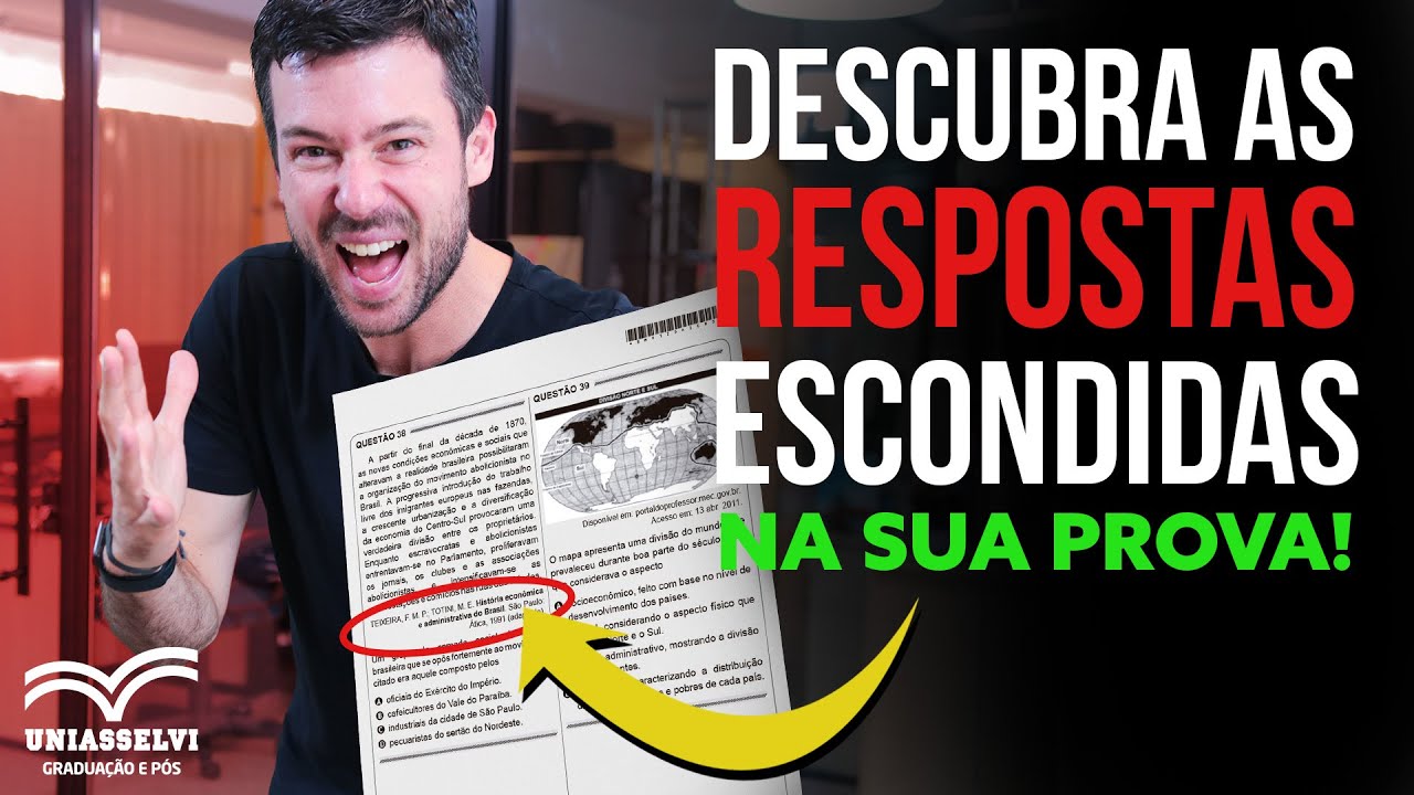 DESCUBRA AS RESPOSTAS ESCONDIDAS NA SUA PROVA! ENCCEJA