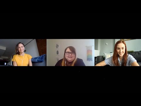 afbeelding Wynonna Earp stars Kat Barrell and Dominique Provost-Chalkley talk to GLAAD