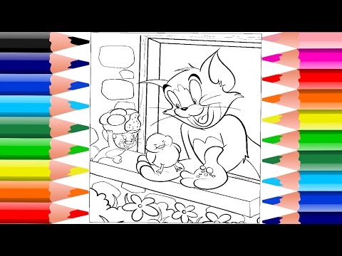 Tom & Jerry Coloring Pages | Tom & Jerry Coloring Book
