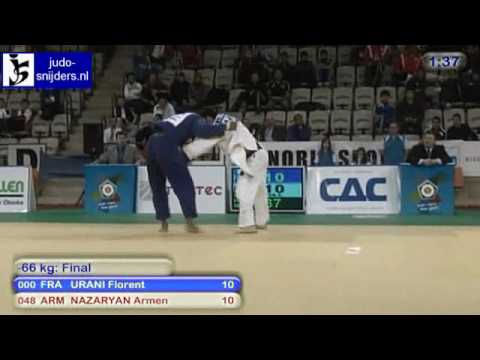 Judo 2010 World Cup Prague: Florent Urani (FRA) - Armen Nazaryan (ARM) [-66kg] final