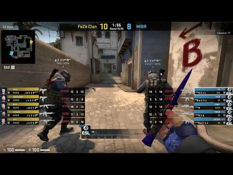 CS:GO POV Demo MIBR fer (25/19) vs FaZe (de_mirage)