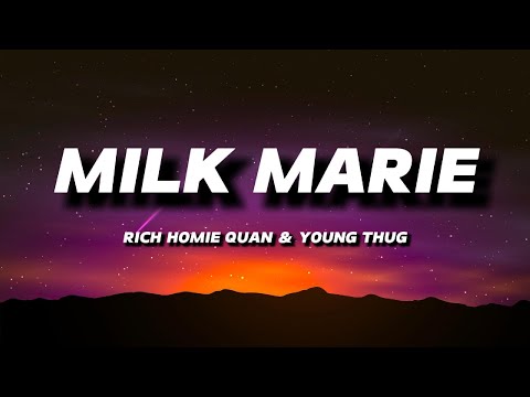 RICH GANG - MILK MARIE | LYRICS