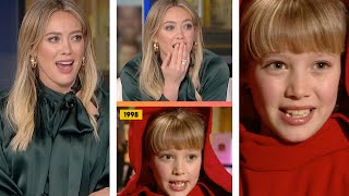 Hilary Duff REACTS To Her First ET Interview #shorts