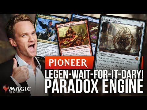 This deck is LEGEN-wait-for-it-DARY! Paradox Engine Legends Combo MTG Pioneer | Magic: The Gathering