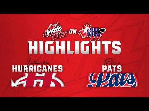 Lethbridge Hurricanes at Regina Pats 11/10 | WHL Highlights 2024-25