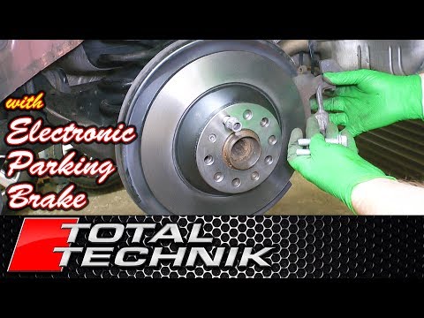 How to Change Rear Brake Discs and Pads with Electronic Parking Brake (EPB) - Audi VW Skoda Seat VAG