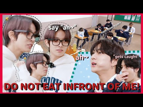 Eating Sneakily Behind Teacher Hee's Back (spoiler : half, failed)