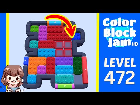 Color Block Jam Level 472 Solution Walkthrough