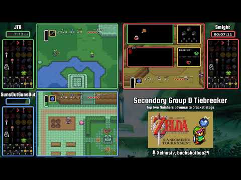 Group D Tiebreaker: JTB/Smight/SunsOutGunsOut - ALTTP Randomizer Secondary Tournament Fall 2017