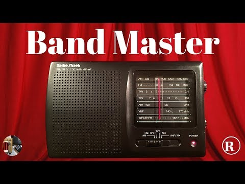 Radio Shack 12-456 AM FM TV AIR VHF WX Classic Portable Radio Review