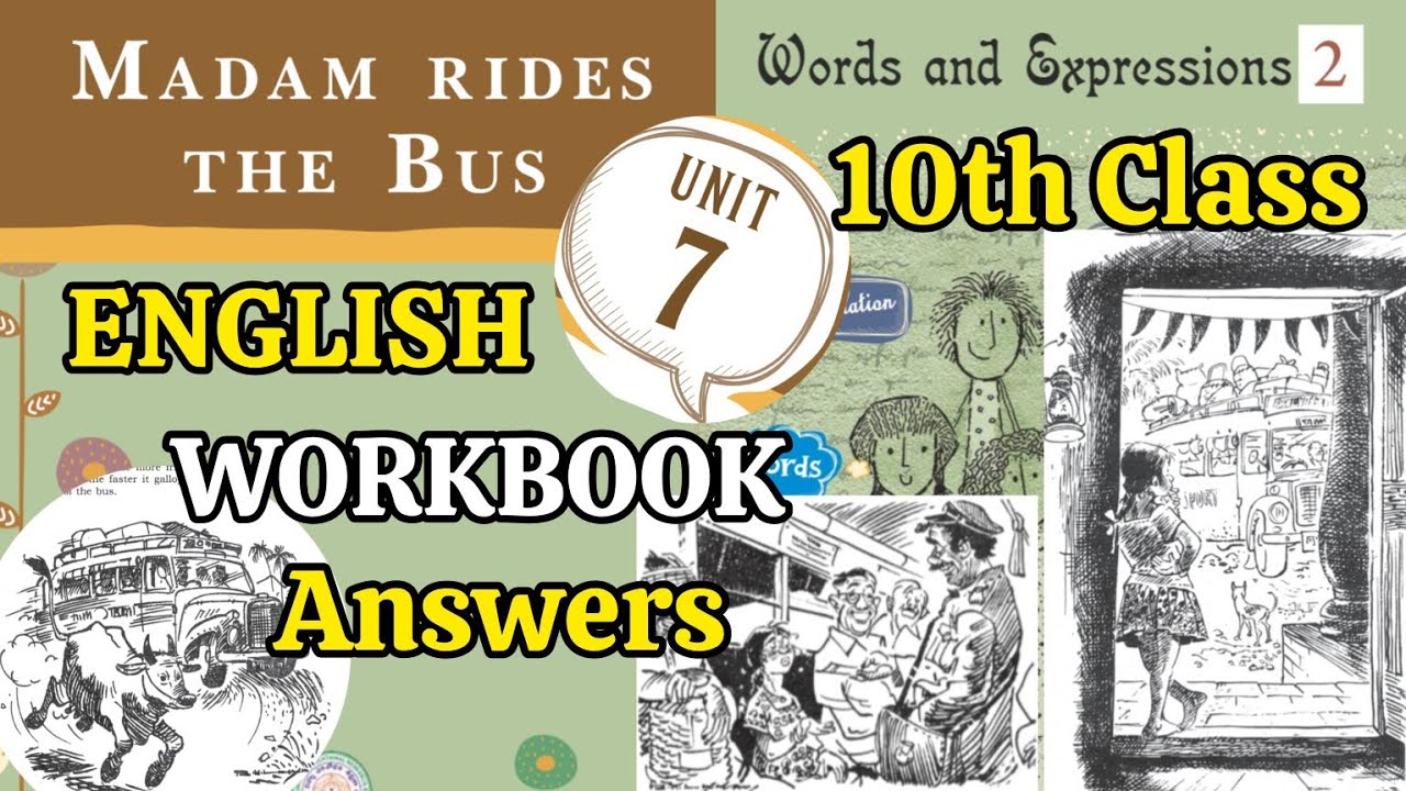 10th 💯New ENGLISH Workbook UNIT-7 