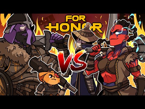 SOMEONE SHOULD PROBABLY CALL PETA! | For Honor (w/ H2O Delirious, Rilla, & Squirrel)