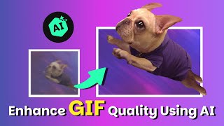 Enhance Animated GIFs Quality for BETTER LOOKING! AI-Powered Solution
