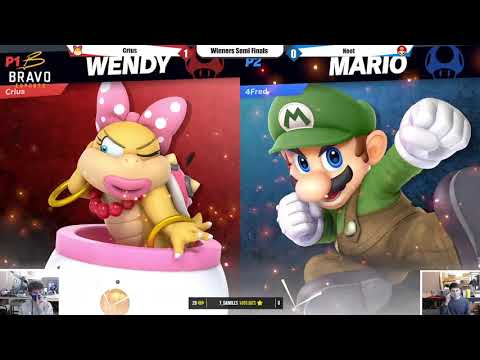 Saturday Smashdiac 1 [SSBU Tournament] - Crius (Bowser Jr.) vs. Neet (Mario) Pools