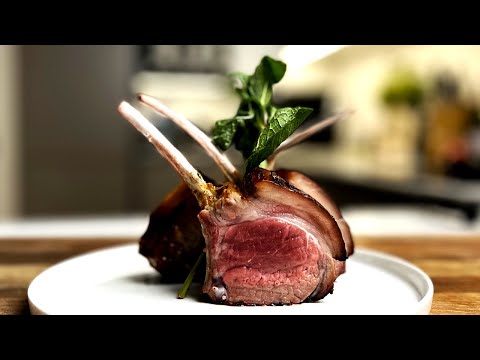 Butter-Basted Shio Koji Rack of Lamb – Crispy Fat, Juicy Pink Meat