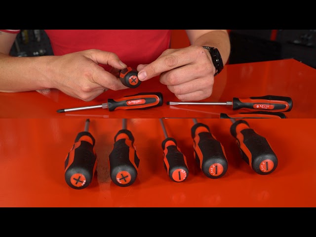 Video Teaser für KS TOOLS 159.0005 ERGOTORQUEplus Schraubendreher-Satz, 5-tlg