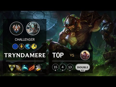 Tryndamere Top vs Jayce - EUW Challenger Patch 10.20