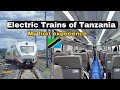 Testing an Electric Train of Tanzania from Dar es Salaam to Dodoma. Africa is Changing