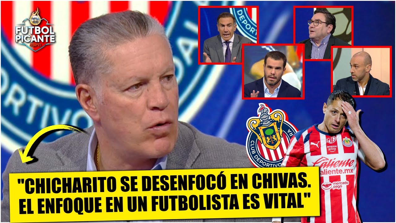 Peláez TAJANTE: CHICHARITO FUE MUY POCO O NADA en CHIVAS. Tuvo muchas distracciones | Futbol Picante