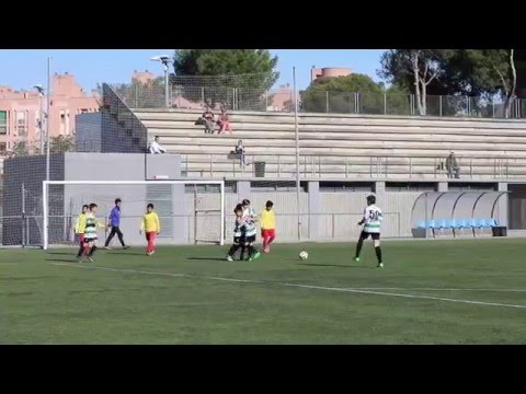 U.E.Sants Alevín "F" vs Florida - Gol Tenzin