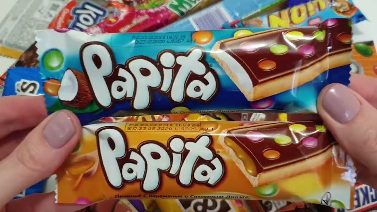 Chocolates bars Papita