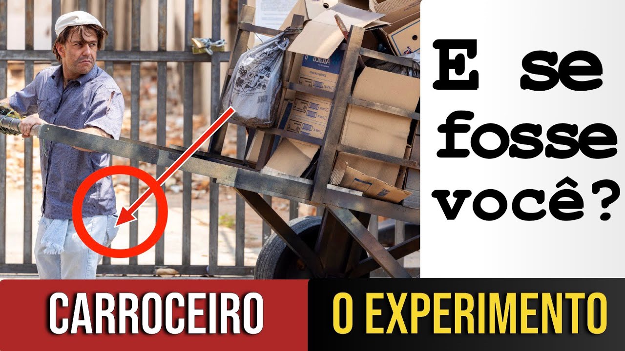 CARROCEIRO, O EXPERIMENTO SOCIAL!  TESTE SOCIAL #experimentosocial #testesocial #testesdocoronato
