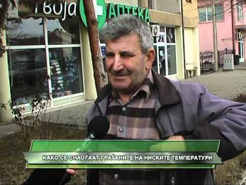 D1 Televizija VESTI 18 1 2012   Anketa Niski temperaturi