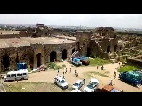 Independence Day in Golconda fort