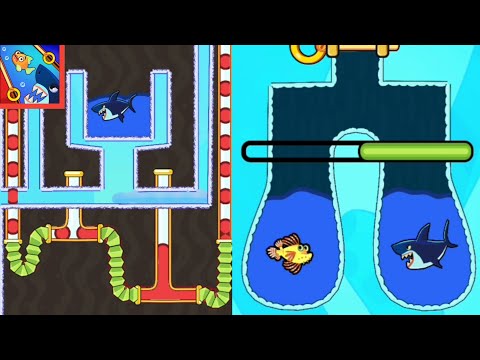 SAVE THE FISH MAX LEVEL 2046-2052 NEW UPDATE PULL THE PIN RESCUE FISHDOM MINI GAMEPLAY 45