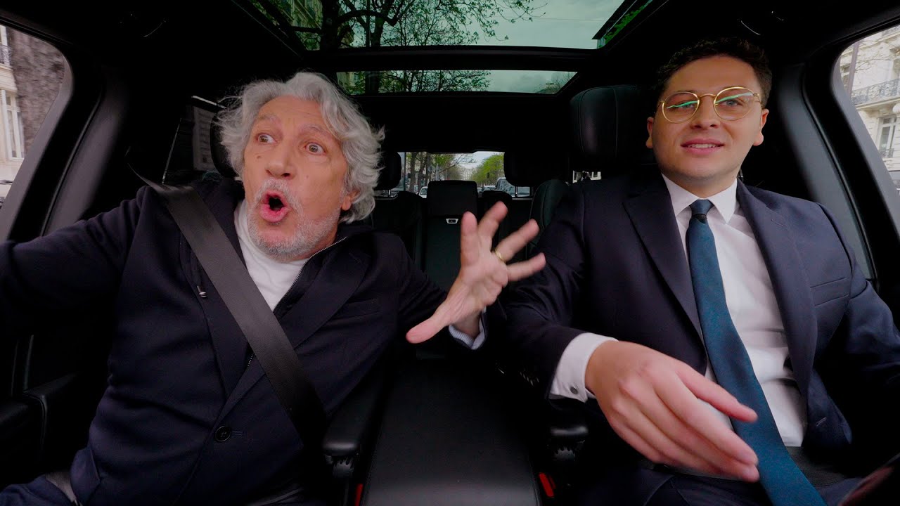 Loris Giuliano & Alain Chabat en balade