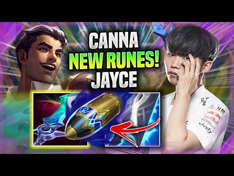 CANNA DOMINATING JAYCE WITH NEW RUNES! - NS Canna Plays Jayce TOP vs Shen!