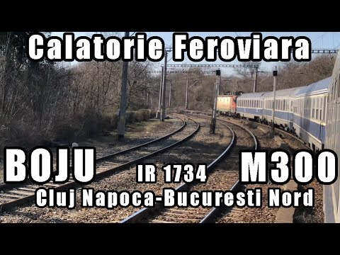 Trecerea fara oprire prin BOJU, cu IR 1734 Cluj Napoca-Bucuresti Nord