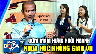 Tiến sĩ Không Gian gốc Việt giao lưu chia sẻ kinh nghiệm làm việc tại cơ quan NASA với học sinh VN