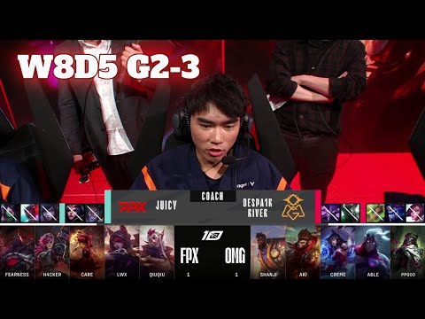 FPX vs OMG - Game 3 | Week 8 Day 5 LPL Spring 2023 | FunPlus Phoenix vs Oh My God G3