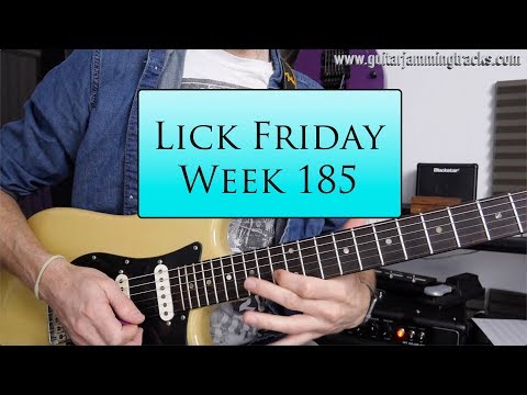 Lick Friday Week 185 - Octave shifting, pentatonic linking