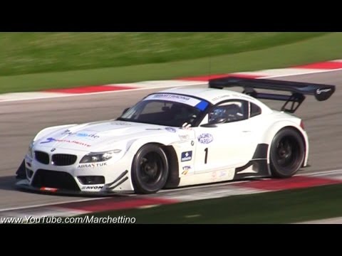 BMW Z4 V8 GT3 Great Exhaust Sound!