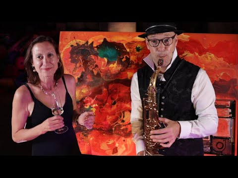 Kunstprojekt 2025 "Der Apfel" mit Allegra Wagner - Cold Heart - Saxophon
