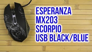Esperanza MX203 Scorpio Blue (EGM203B) - відео 1