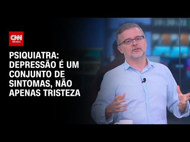 Psiquiatra explica diferença entre depressão e ansiedade | LIVE CNN