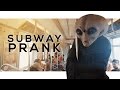 ALIEN IN NYC SUBWAY