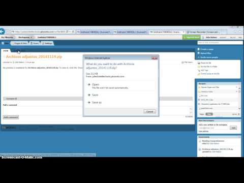Inserting Links and files to PBworks
