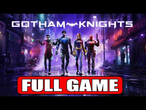 GOTHAM KNIGHTS Full Gameplay Walkthrough / No Commentary【FULL GAME】