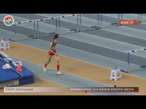 Dvoranski susret reprezentacija U18 Instanbul 2020  - Jana Dragutinović 5 serija 12 06