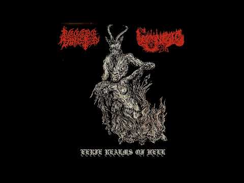 Regere Sinister / Moonfall (Finland) - Eerie Realms of Hell (Split 2021)