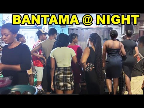 Rural Africa Nightlife 🇬🇭 | Explore Ghana’s Vibrant Night Scene #africa #food #streetfood