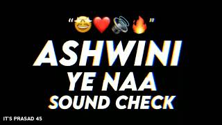 Download lagu Ashwini Ye Na Brand New Sound Check IT'S ROHIT REMIX SOLAPUR mp3