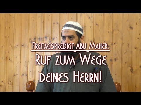 RUF ZUM WEGE DEINES HERRN! mit Abu Maher am 02.11.2018 in Braunschweig
